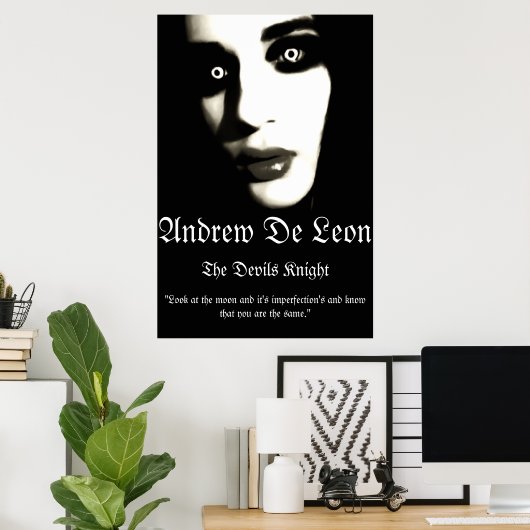 Andrew De Leon - Official Devils Knight Poster ポスター (ホームオフィス)