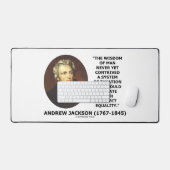 Andrew Jackson Wisdom Contrive課税の平等 デスクマット (キーボード&マウス)