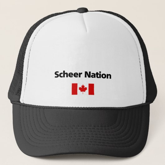 Andrew Scheer Nation保守的カナダ国旗 キャップ (正面)