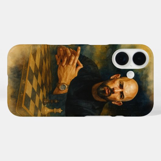 Andrew Tate Barely There iPhone 16 カバー (裏面 (横))
