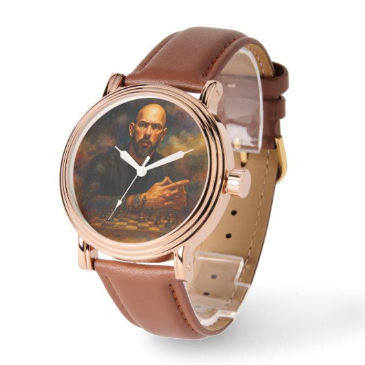 Andrew Tate Gold Vintage Watch 腕時計 (傾斜)