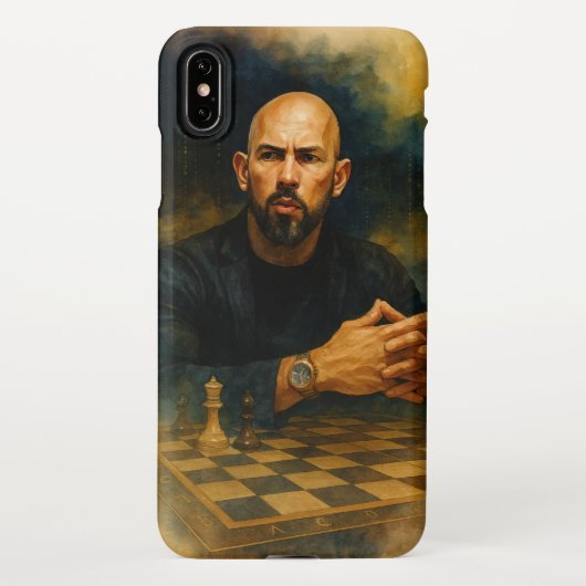 Andrew Tate iPhone XS Max Case iPhoneケース (裏面)