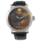 Andrew Tate Leather Watch 腕時計 (正面)
