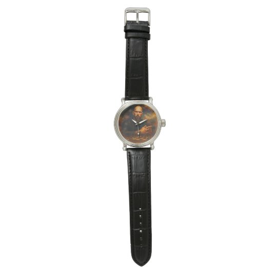 Andrew Tate Leather Watch 腕時計 (フラット)