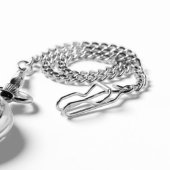 Andrew Tate Silver Pocket Watch 腕時計 (チェーン)