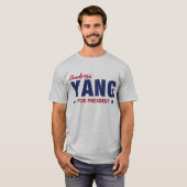 Andrew Yang社長 Tシャツ (正面フル)