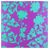 Andreyaの紫色および水 ファブリック (見本)