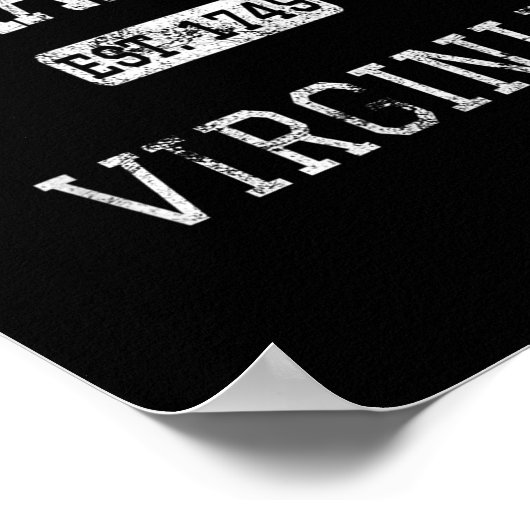 Andria Virginia Va Vintage  ポスター (角)