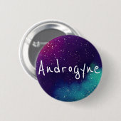 Androgyneカスタマイズ可能な銀河系ID 缶バッジ (正面&裏面)