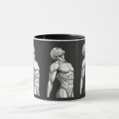 Android Anatomy: Cyborg Two-Tone Coffee Mug マグカップ (中央)