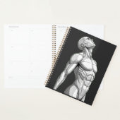 Android Anatomy: Futuristic Cyborg Daily Planner プランナー手帳 (ディスプレー)