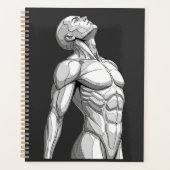 Android Anatomy: Futuristic Cyborg Daily Planner プランナー手帳 (正面)