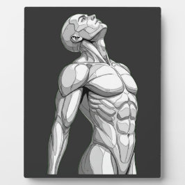 Android Anatomy: Futuristic Cyborg Desktop Plaque フォトプラーク