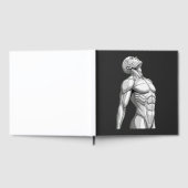 Android Anatomy: Futuristic Cyborg Foil Guestbook ゲストブック (全面)