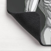 Android Anatomy: Futuristic Cyborg Mousepad マウスパッド (コーナー)