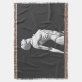 Android Anatomy - Premium Cozy Fleece Blanket スローブランケット (正面縦)