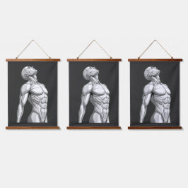 Android Anatomy: Triple Cyborg Tapestry Set 吊り下げ型タペストリー