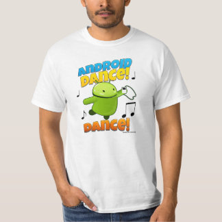 Android Dance Dance Shirt Tシャツ