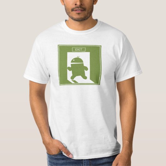 android escaping tシャツ (正面)