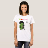 Android Love SOUL Tシャツ (正面フル)