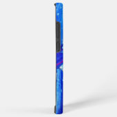 Android phone case with abstract art image samsung galaxyケース (右側面)