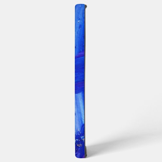 Android phone case with abstract art image samsung galaxyケース (左側面)