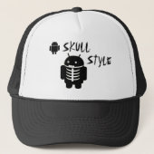 Android SKULL STYLE キャップ (正面)