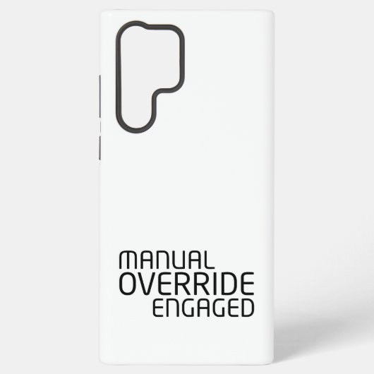 Android System Manual Interface  Samsung Galaxyケース (裏面)