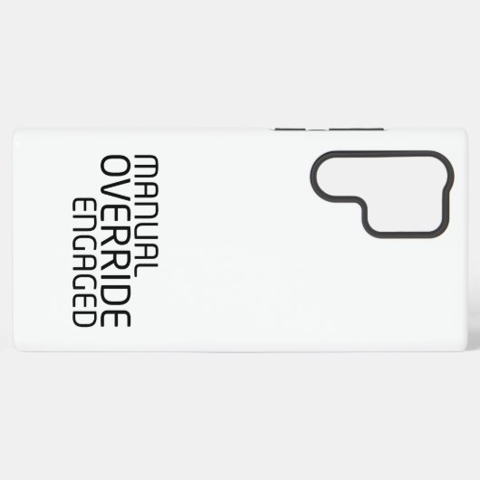 Android System Manual Interface  Samsung Galaxyケース (裏面横)