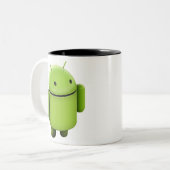 Android Tasse ツートーンマグカップ (正面左)