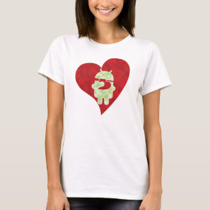 Android Tee - Droid Love Tシャツ