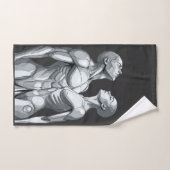 Android Union: Cyborg Couple Futuristic Bath Towel バスタオルセット (ハンドタオル)