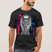 Androïde argenté galaxie tシャツ (正面)