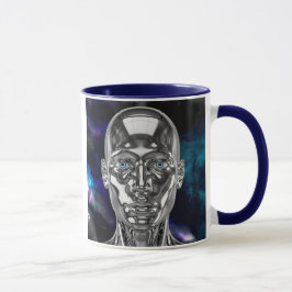 Androïde chrome galaxie マグカップ