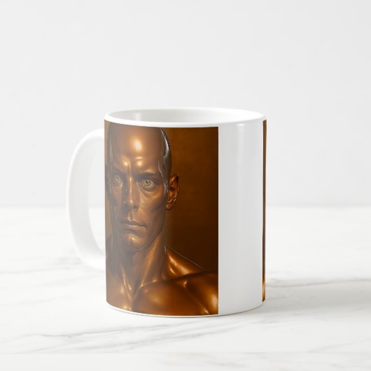 androïde doré コーヒーマグカップ (正面左)