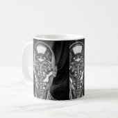 Androïde métal chromé コーヒーマグカップ (正面左)