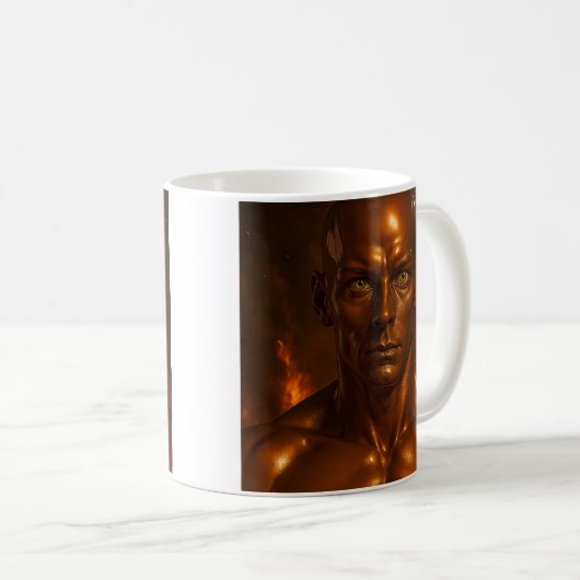 Androïde regard de feu コーヒーマグカップ (正面右)