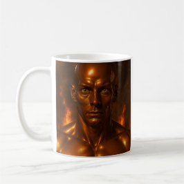 Androïde regard de feu コーヒーマグカップ