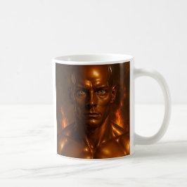 Androïde regard de feu コーヒーマグカップ