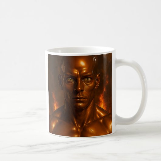 Androïde regard de feu コーヒーマグカップ (右)