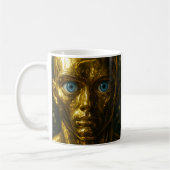 Androïde regard intense コーヒーマグカップ (左)