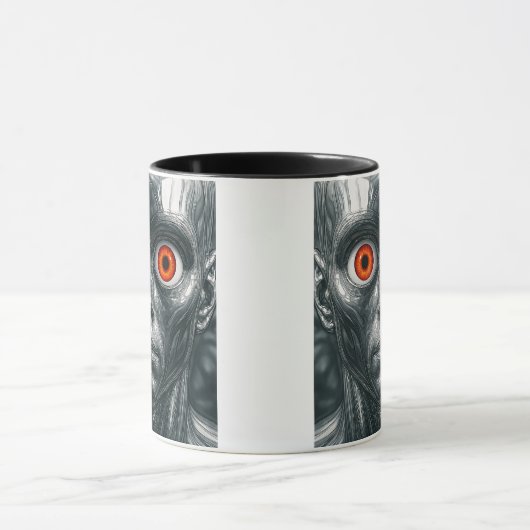 Androïde yeux lumineux マグカップ (中央)