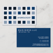 ANDROLOGIST (モダン正方形) 名刺 (正面/裏面)
