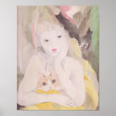 Andromed et chat Marie Laurencin ポスター (正面)