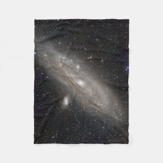 Andromeda Galaxy Blanket フリースブランケット (正面)