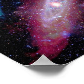 Andromeda Galaxy Messier 31 Composite Image ポスター (角)