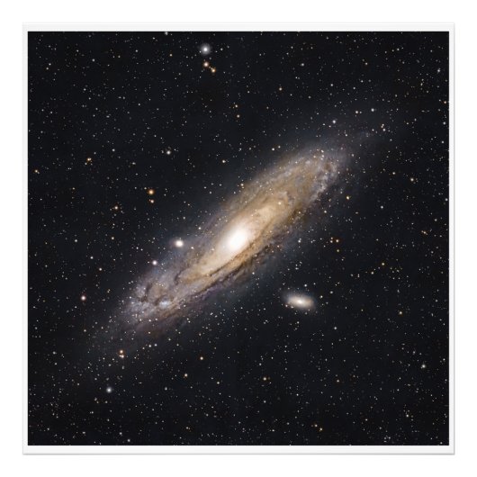 Andromeda Galaxy | Space Photography フォトプリント (正面)