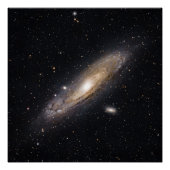 Andromeda Galaxy | Space Photography ポスター (正面)
