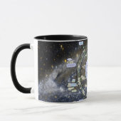 Andromeda Map mug マグカップ (左)