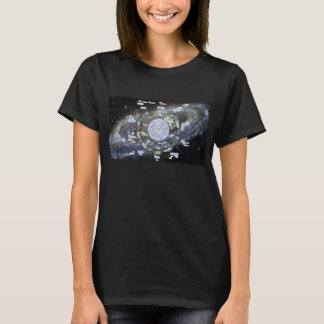 Andromeda Map -- Starquest, womens Tシャツ